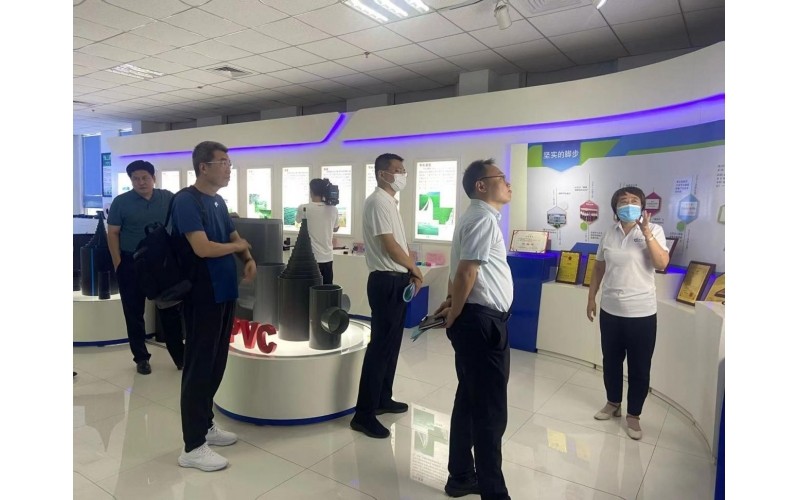 河北省工信廳副廳長(cháng)董繼華一行蒞臨我司視察調研
